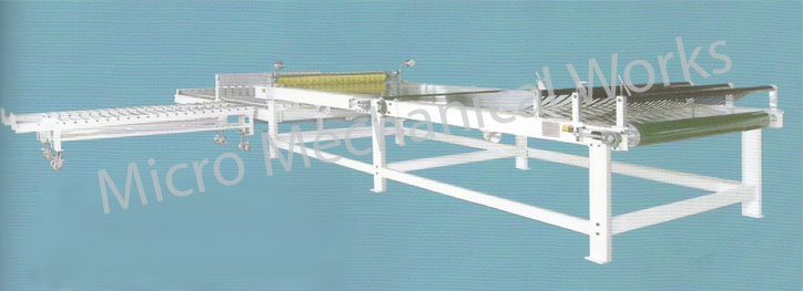 paper sheet delivery and sage conveyor